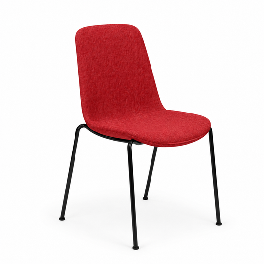 Chair Solutions Ola 4 Leg Chair - Black Frame - Fully Upholstered