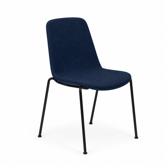 Chair Solutions Ola 4 Leg Chair - Black Frame - Fully Upholstered