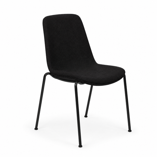Chair Solutions Ola 4 Leg Chair - Black Frame - Fully Upholstered