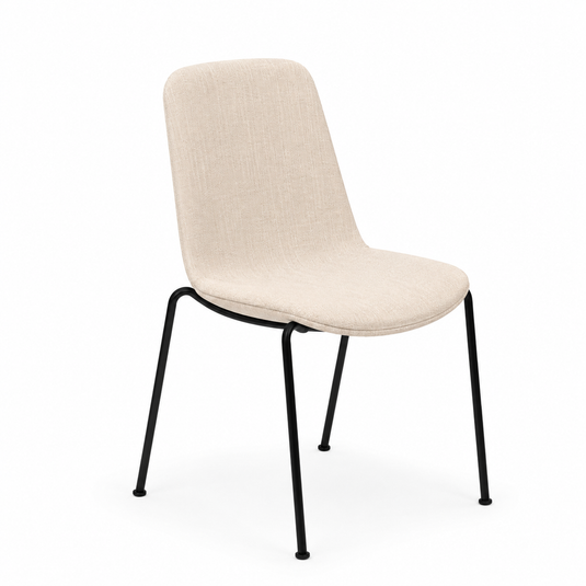 Chair Solutions Ola 4 Leg Chair - Black Frame - Fully Upholstered