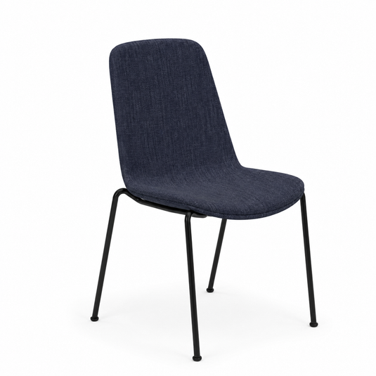 Chair Solutions Ola 4 Leg Chair - Black Frame - Fully Upholstered