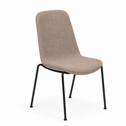 Chair Solutions Ola 4 Leg Chair - Black Frame - Fully Upholstered
