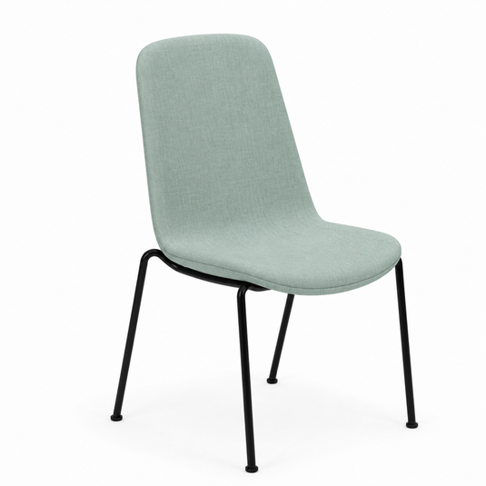 Chair Solutions Ola 4 Leg Chair - Black Frame - Fully Upholstered