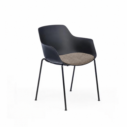 Chair Solutions Ola Relax 4 Leg Chair - Black Frame - Seat Upholstered
