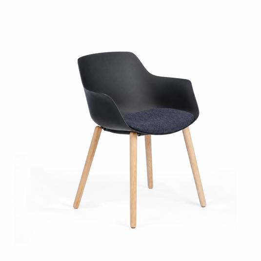 Chair Solutions Ola Relax 4 Leg Chair - Timber Base - Seat Upholstered