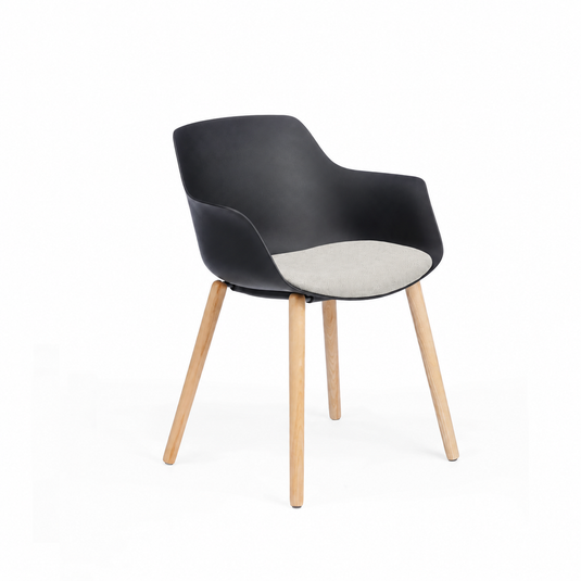 Chair Solutions Ola Relax 4 Leg Chair - Timber Base - Seat Upholstered