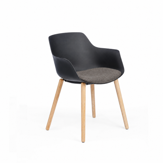Chair Solutions Ola Relax 4 Leg Chair - Timber Base - Seat Upholstered