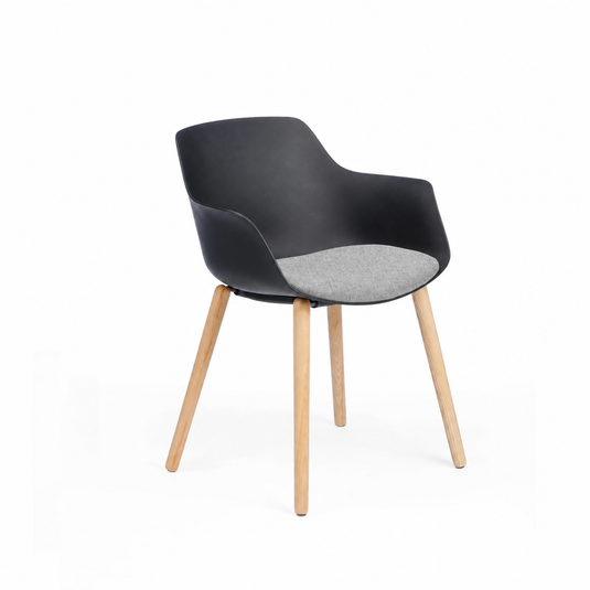 Chair Solutions Ola Relax 4 Leg Chair - Timber Base - Seat Upholstered
