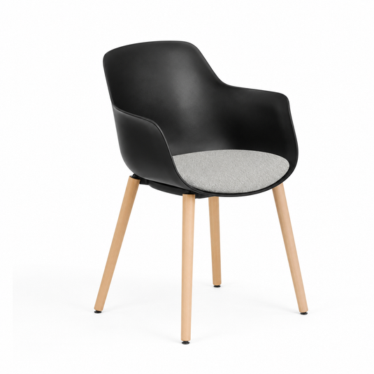 Chair Solutions Ola Relax 4 Leg Chair - Timber Base - Seat Upholstered
