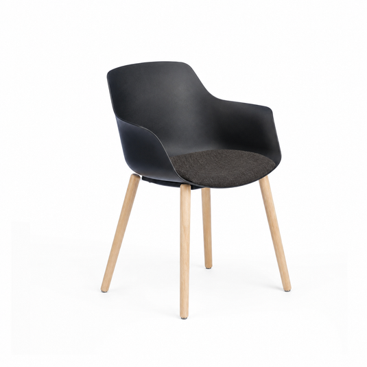 Chair Solutions Ola Relax 4 Leg Chair - Timber Base - Seat Upholstered