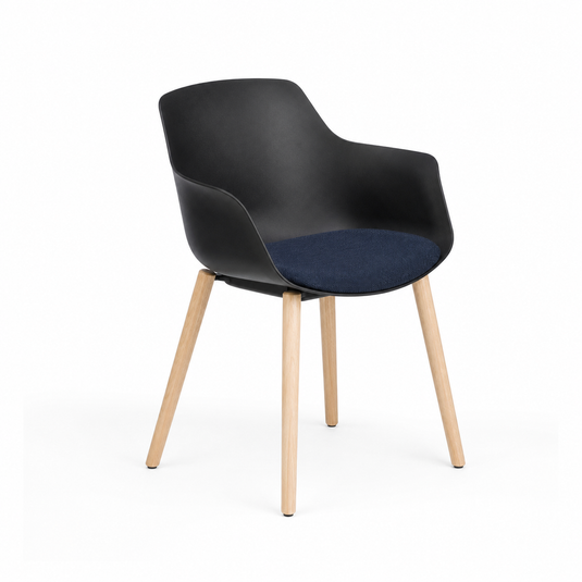 Chair Solutions Ola Relax 4 Leg Chair - Timber Base - Seat Upholstered