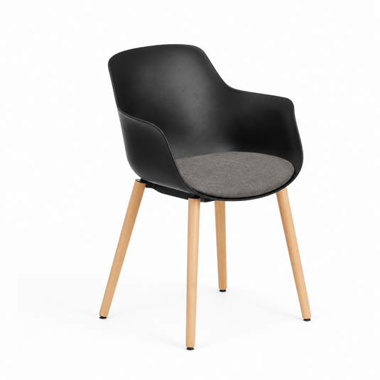Chair Solutions Ola Relax 4 Leg Chair - Timber Base - Seat Upholstered