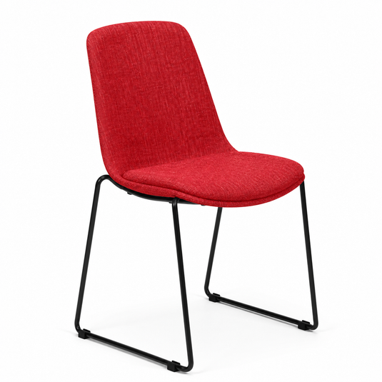 Chair Solutions Ola Sled Chair - Fully Upholstered
