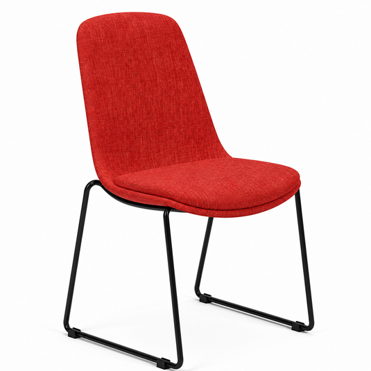 Chair Solutions Ola Sled Chair - Fully Upholstered