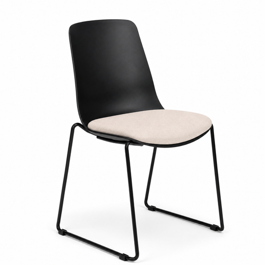Chair Solutions Ola Sled Chair - Seat Upholstered