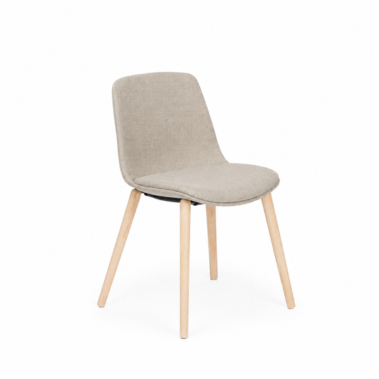 Chair Solutions Ola 4 Leg Chair - Timber Base - Fully Upholstered