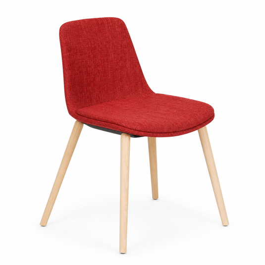 Chair Solutions Ola 4 Leg Chair - Timber Base - Fully Upholstered