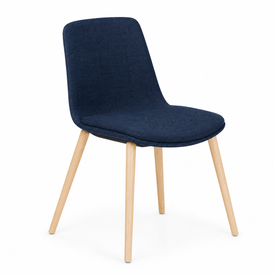 Chair Solutions Ola 4 Leg Chair - Timber Base - Fully Upholstered