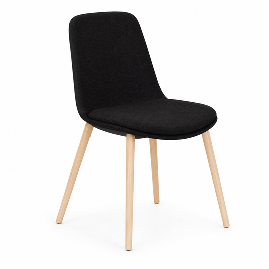 Chair Solutions Ola 4 Leg Chair - Timber Base - Fully Upholstered
