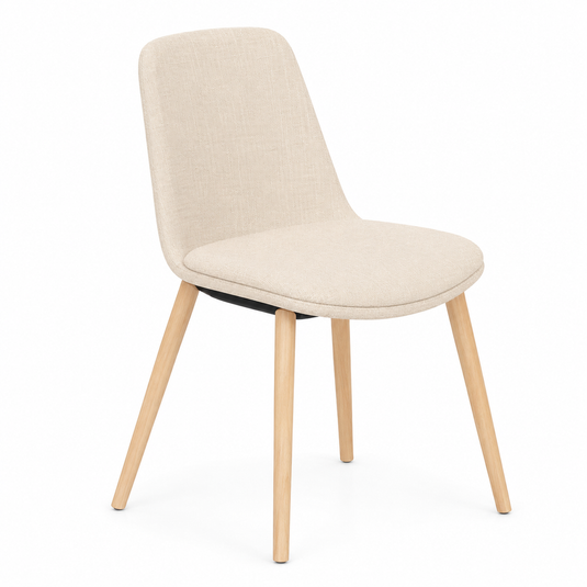 Chair Solutions Ola 4 Leg Chair - Timber Base - Fully Upholstered