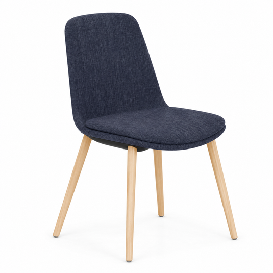 Chair Solutions Ola 4 Leg Chair - Timber Base - Fully Upholstered