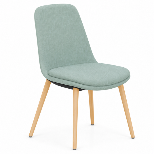 Chair Solutions Ola 4 Leg Chair - Timber Base - Fully Upholstered