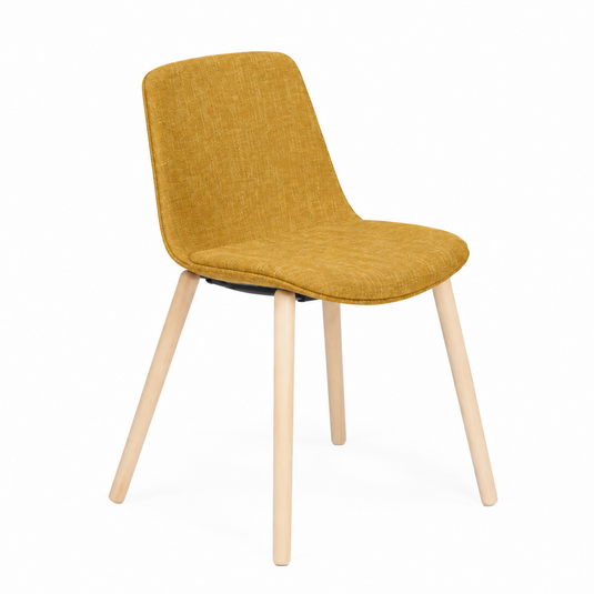 Chair Solutions Ola 4 Leg Chair - Timber Base - Fully Upholstered