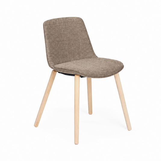 Chair Solutions Ola 4 Leg Chair - Timber Base - Fully Upholstered