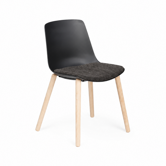 Chair Solutions Ola 4 Leg Chair - Timber Base - Seat Upholstered