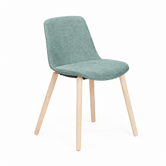 Chair Solutions Ola 4 Leg Chair - Timber Base - Fully Upholstered