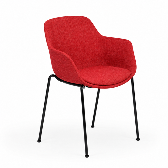 Chair Solutions Ola Relax 4 Leg Chair - Black Frame - Fully Upholstered