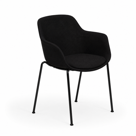 Chair Solutions Ola Relax 4 Leg Chair - Black Frame - Fully Upholstered