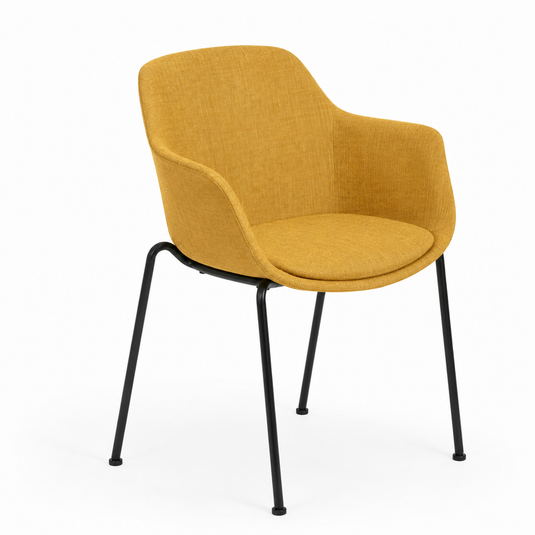 Chair Solutions Ola Relax 4 Leg Chair - Black Frame - Fully Upholstered