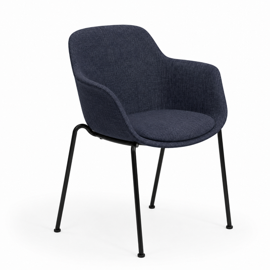 Chair Solutions Ola Relax 4 Leg Chair - Black Frame - Fully Upholstered