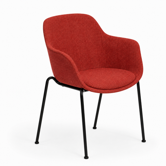 Chair Solutions Ola Relax 4 Leg Chair - Black Frame - Fully Upholstered