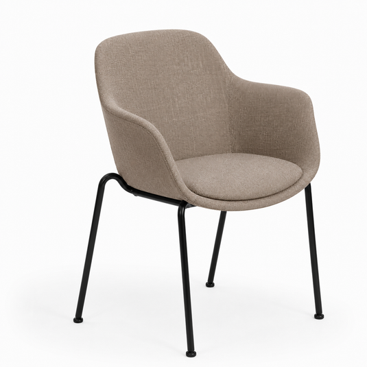 Chair Solutions Ola Relax 4 Leg Chair - Black Frame - Fully Upholstered