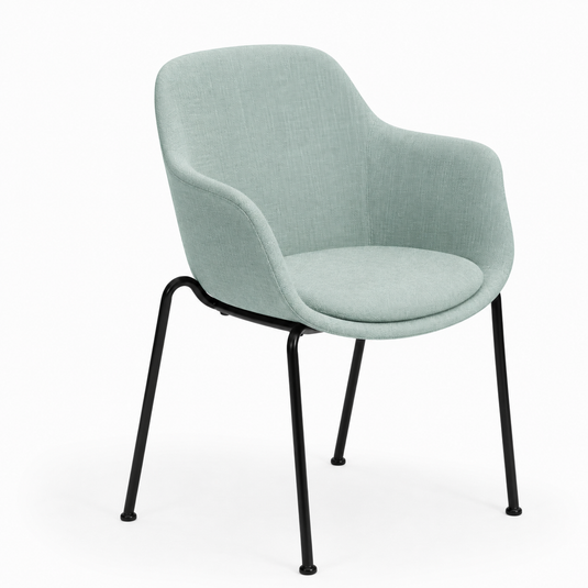 Chair Solutions Ola Relax 4 Leg Chair - Black Frame - Fully Upholstered