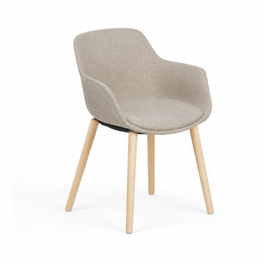 Chair Solutions Ola Relax 4 Leg Chair - Timber Base - Fully Upholstered