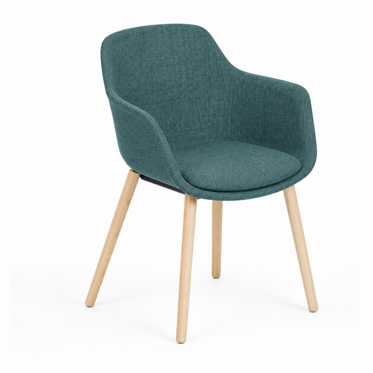 Chair Solutions Ola Relax 4 Leg Chair - Timber Base - Fully Upholstered