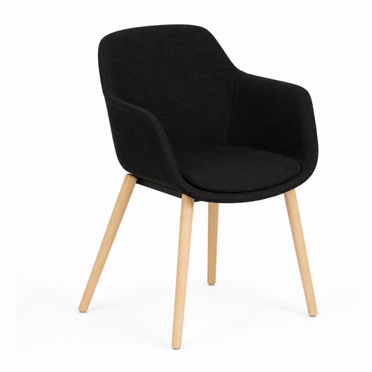 Chair Solutions Ola Relax 4 Leg Chair - Timber Base - Fully Upholstered
