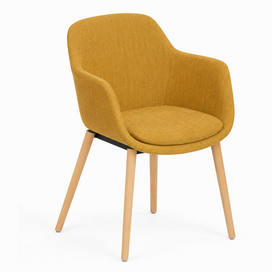 Chair Solutions Ola Relax 4 Leg Chair - Timber Base - Fully Upholstered