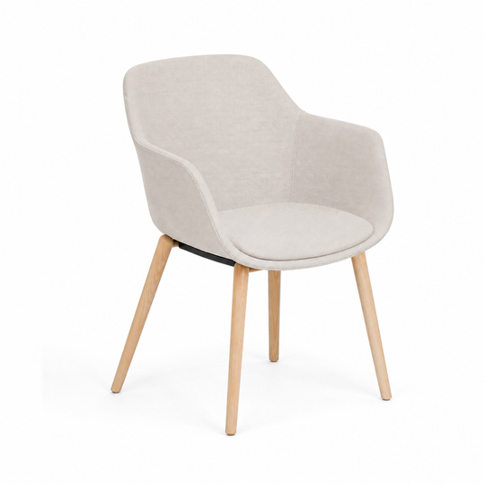 Chair Solutions Ola Relax 4 Leg Chair - Timber Base - Fully Upholstered