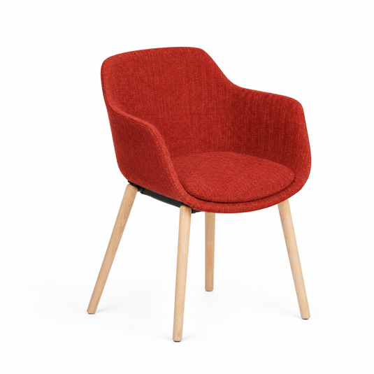 Chair Solutions Ola Relax 4 Leg Chair - Timber Base - Fully Upholstered