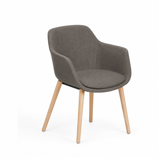 Chair Solutions Ola Relax 4 Leg Chair - Timber Base - Fully Upholstered