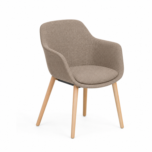 Chair Solutions Ola Relax 4 Leg Chair - Timber Base - Fully Upholstered