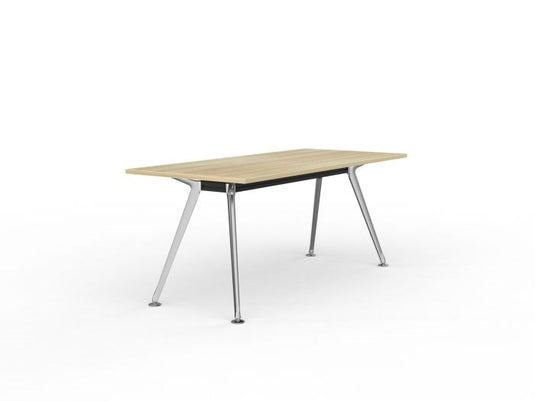 Knight Team Boardroom Table - Polished Alloy Frame