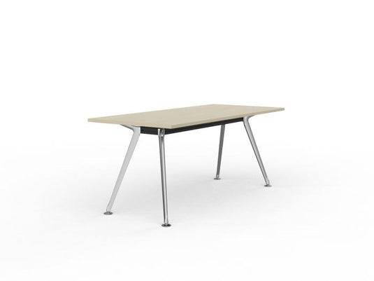 Knight Team Boardroom Table - Polished Alloy Frame