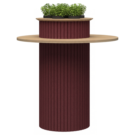 Accent Pila Round Leaner