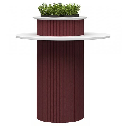 Accent Pila Round Leaner