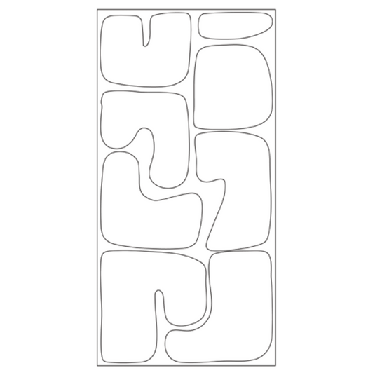 Boyd Acoustic Layered Wall Panel - Designs 1-4